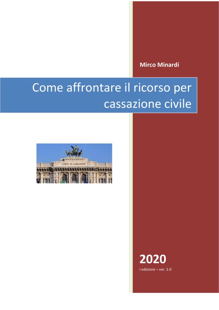 Il Ricorso Per Cassazione E Le Questioni Riguardanti La Ctu - Lex ...